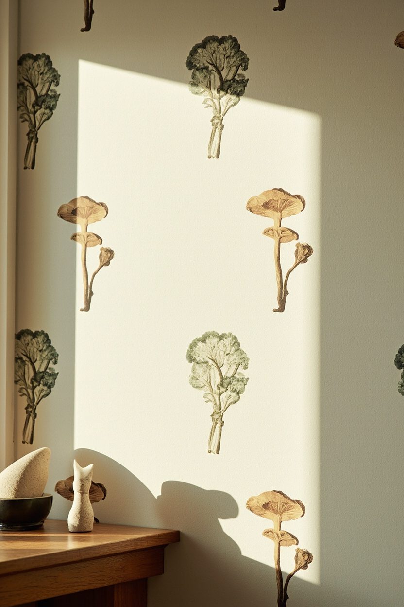 Mushroom Motif Wallpapers