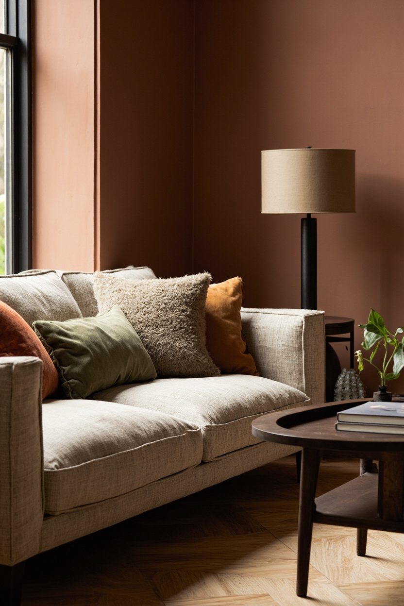 Muted Earth Tones Layering