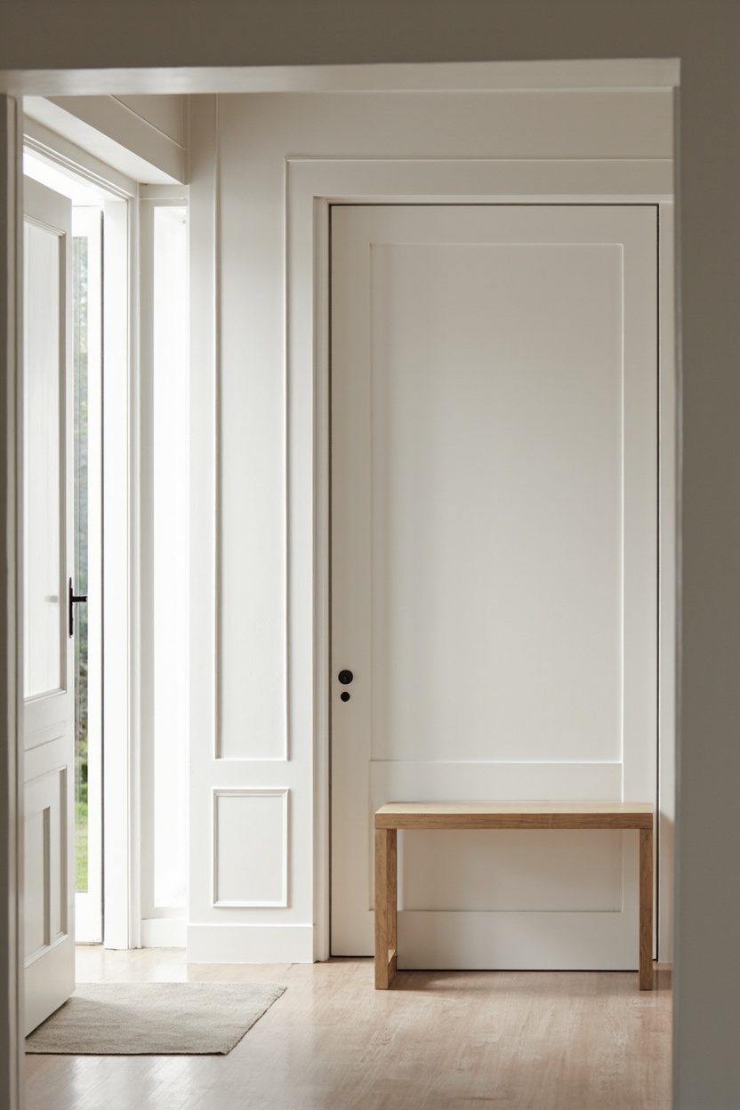 Narrow Wood Thin Entryway Table