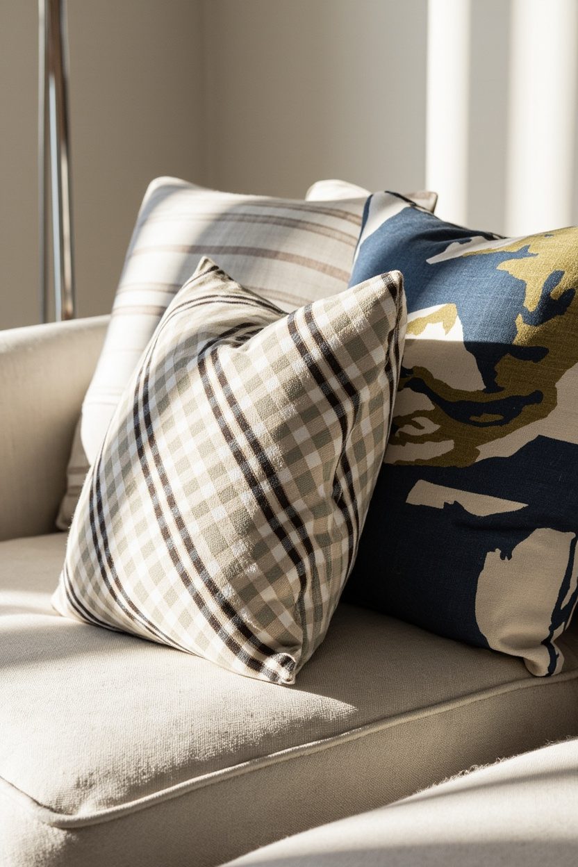 Pattern Play: Plaid with Abstract