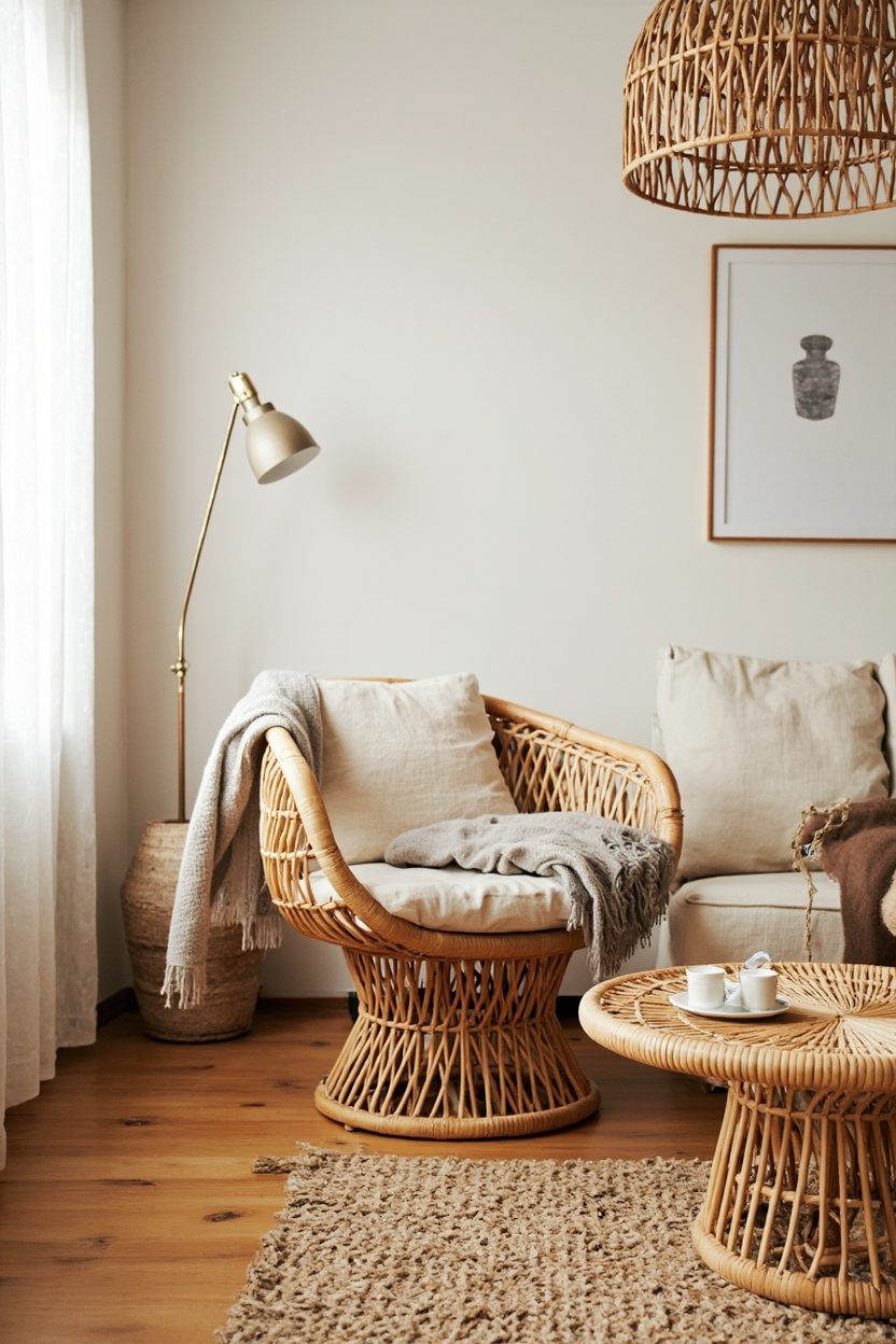 Rattan Focal Pieces