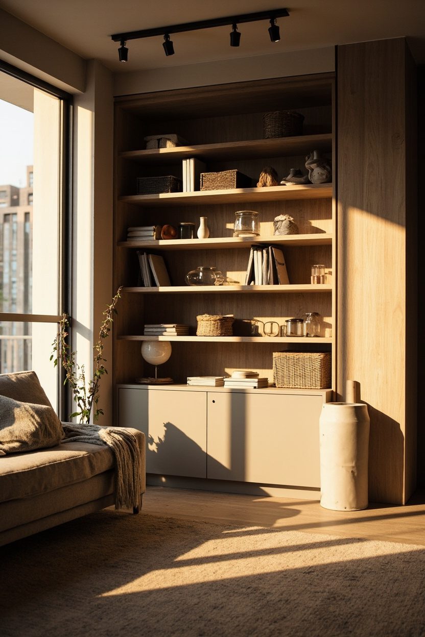 Slim Console Storage