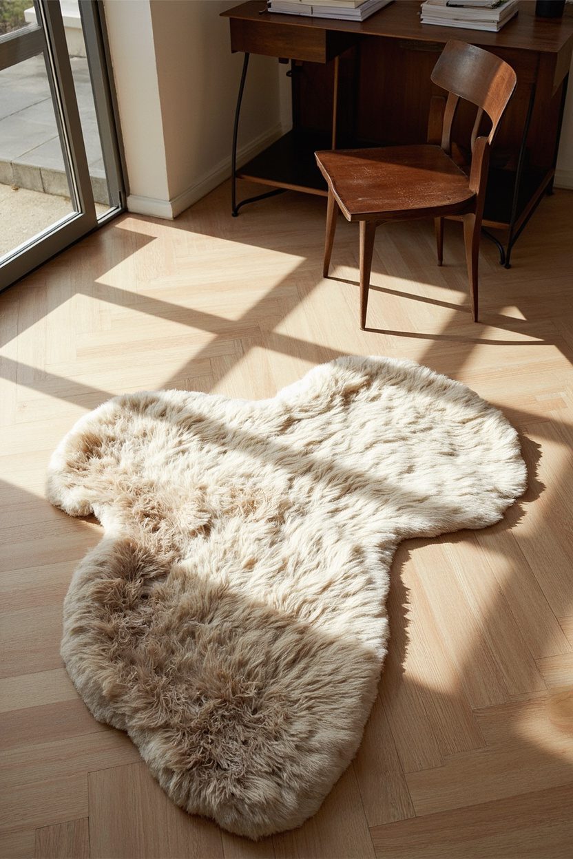 Soft Organic-Shaped Rugs