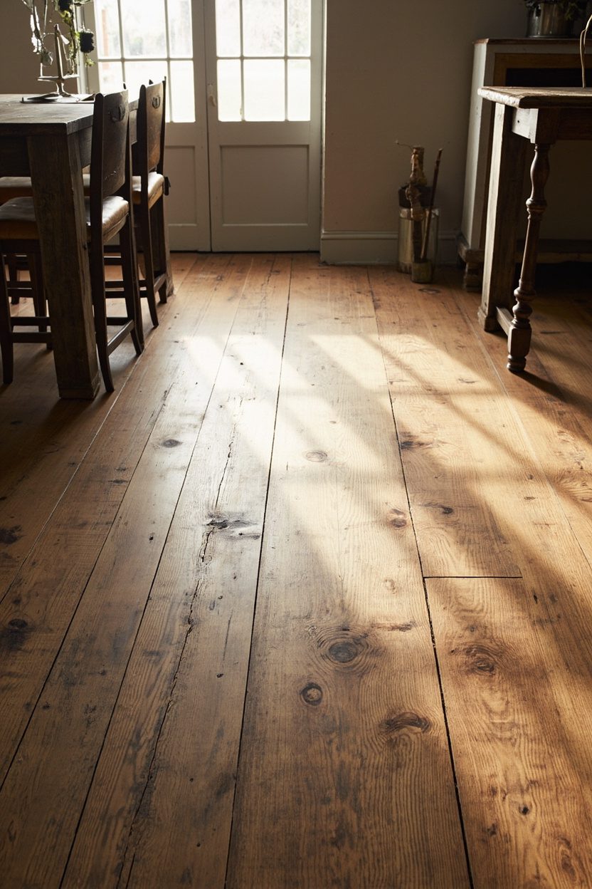 Solid Wood Floors with Patina