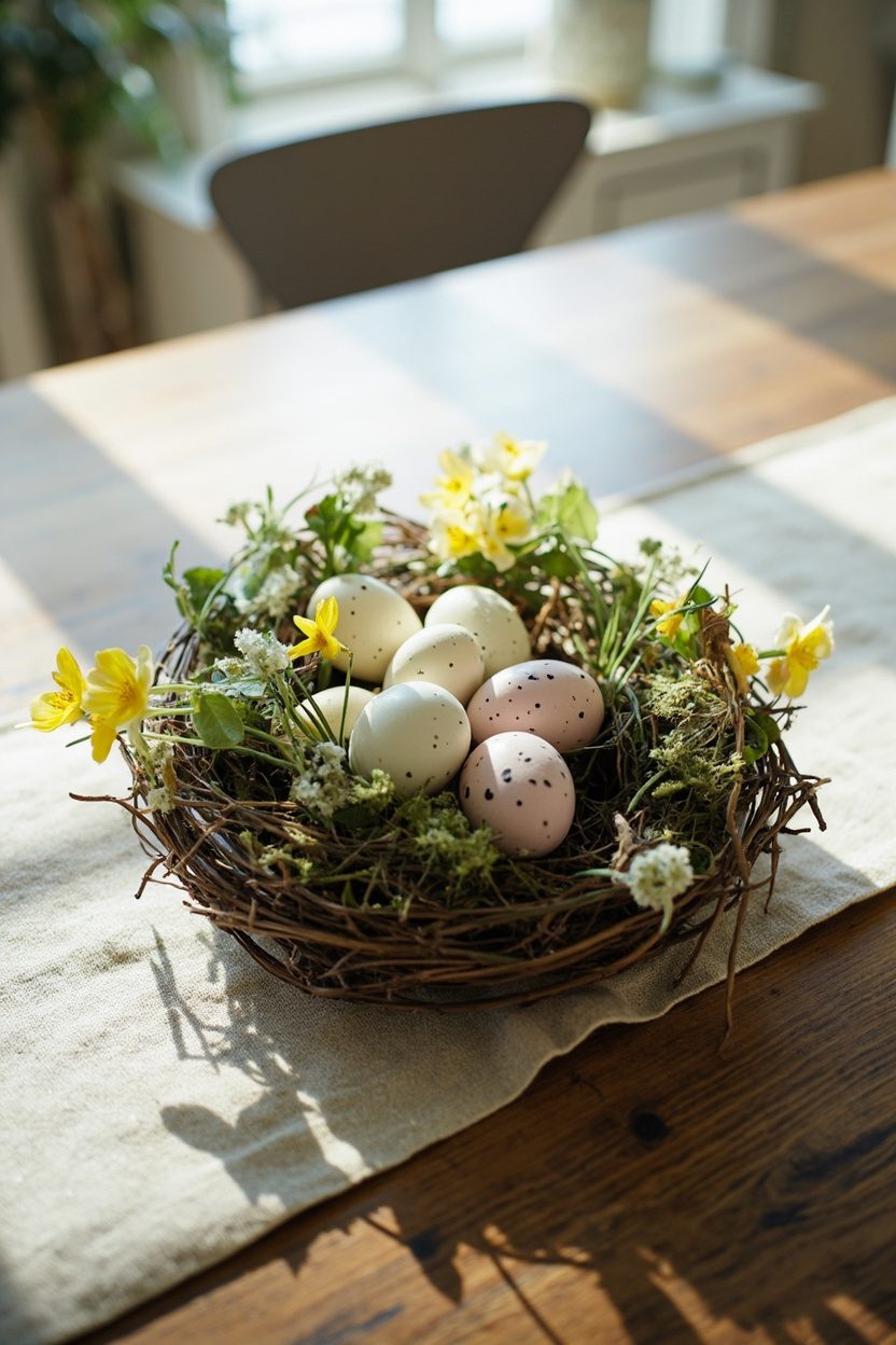 Spring Floral Nest