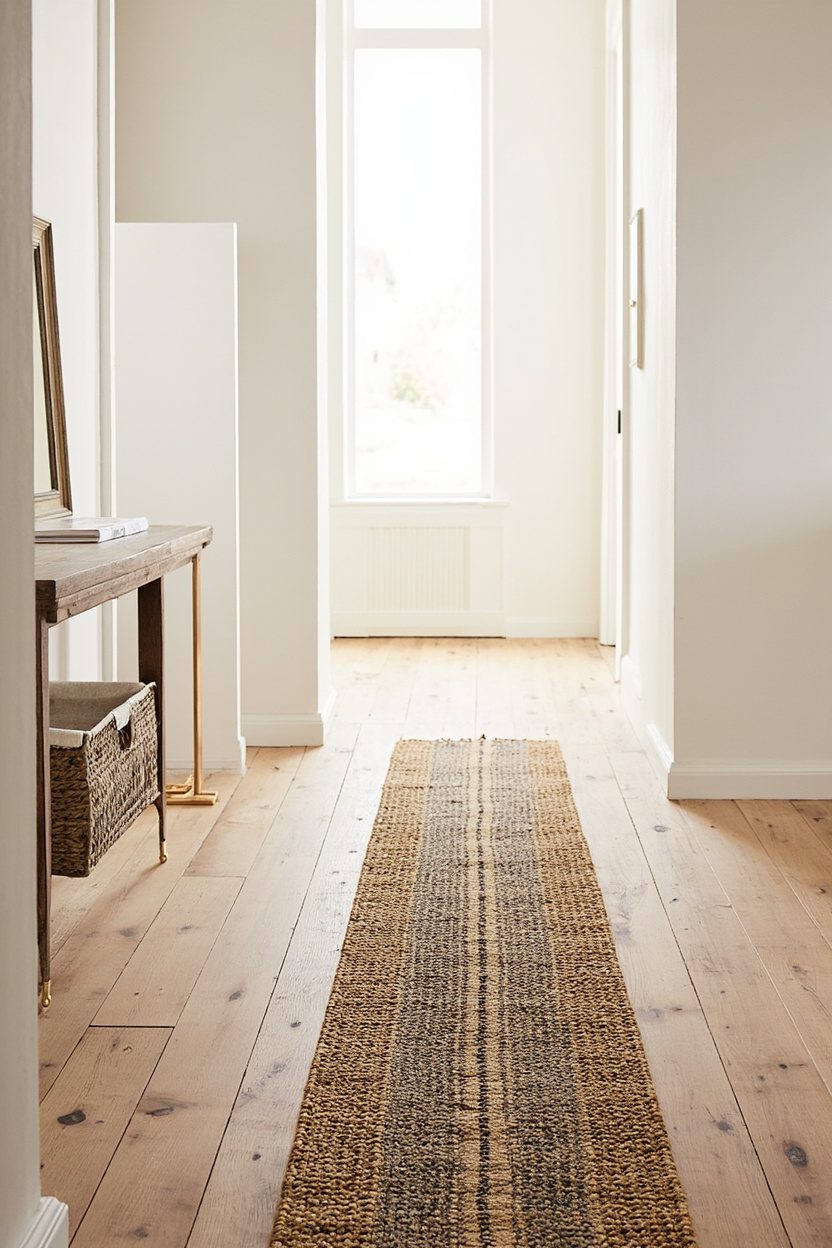 Striped Jute Runners