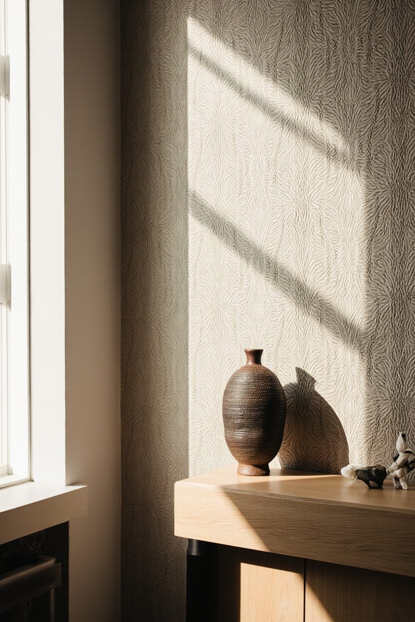 Textured Statement Wallpapers