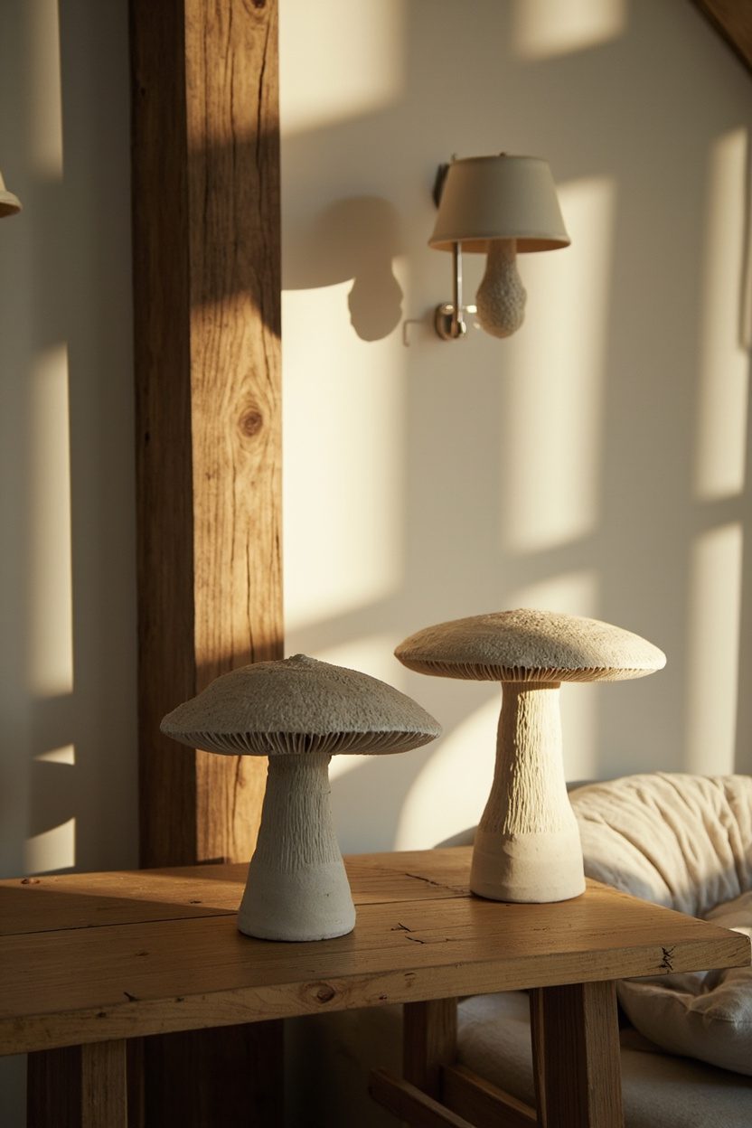 Toadstool Lamps and Sconces