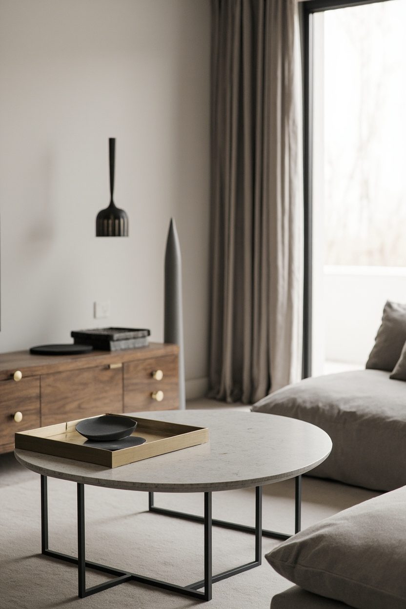 Understated Metallic Finishes