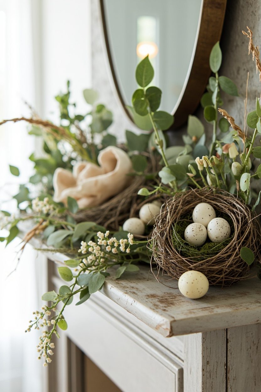 Vintage Egg Nesting