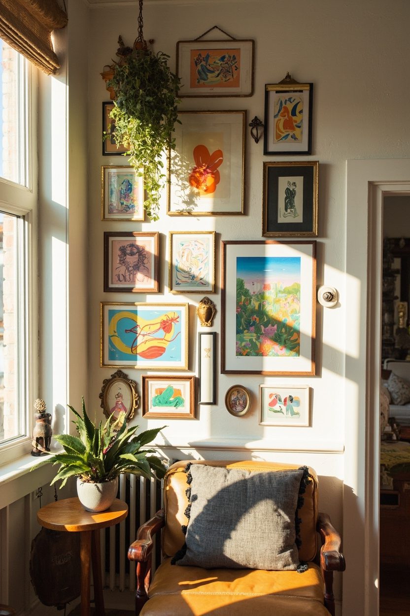 Whimsical Gallery Walls