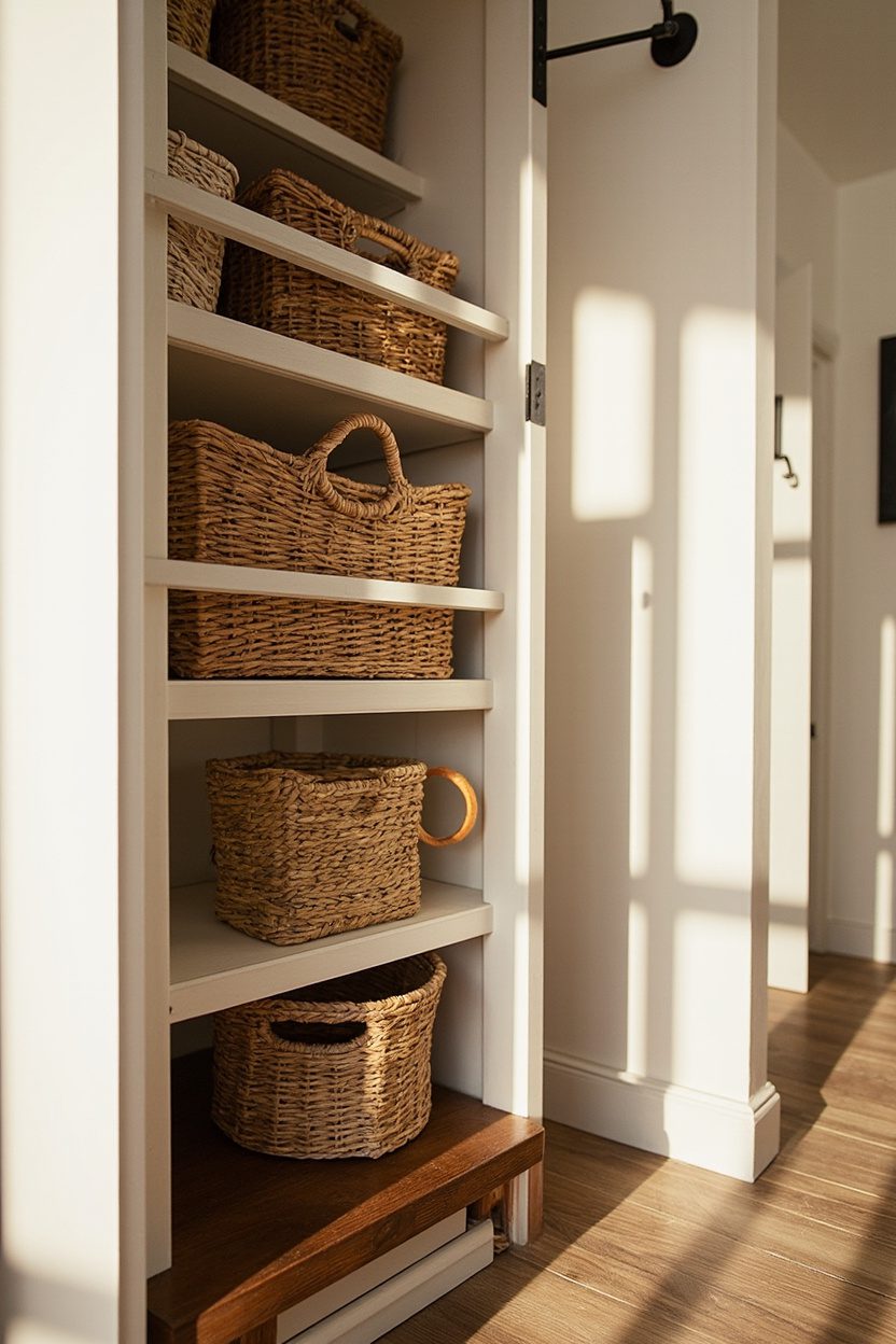 Woven Basket Storage