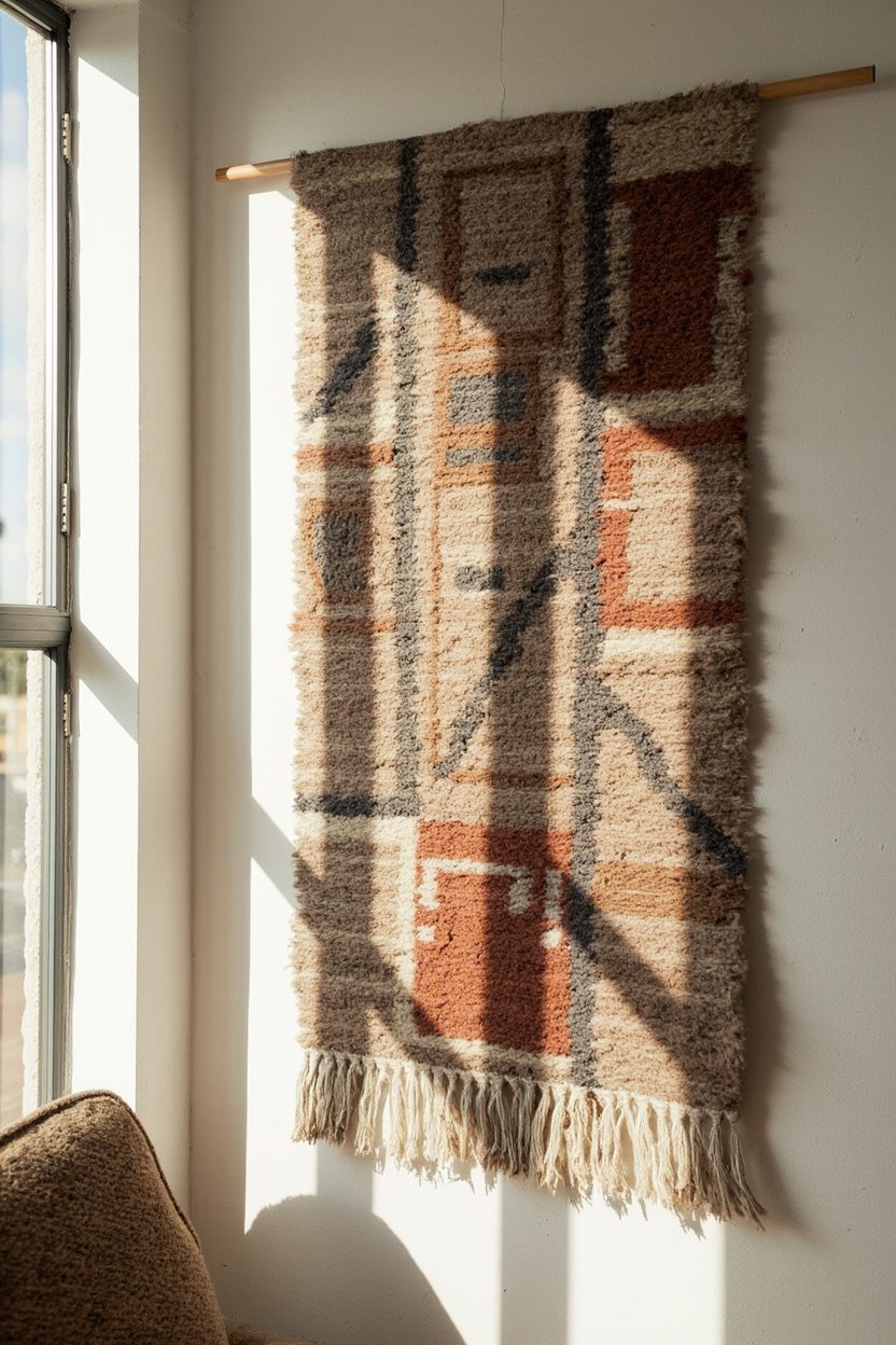 Woven Rugs as Wall Art