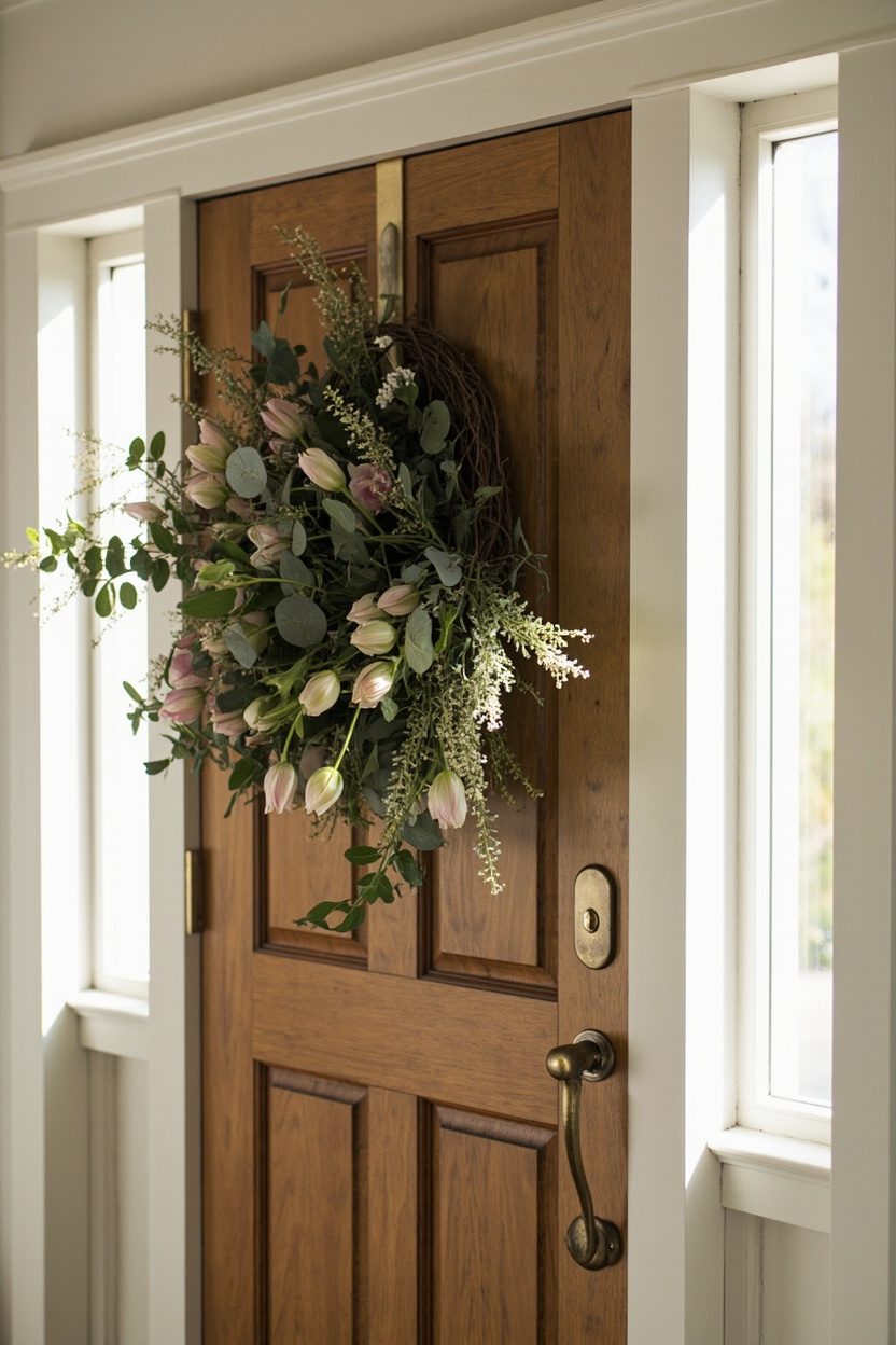 Wreaths with Spring Florals