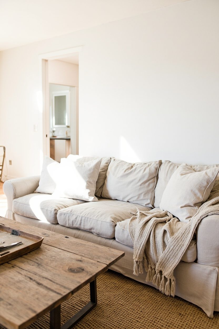 Budget Farmhouse Sofa Swaps