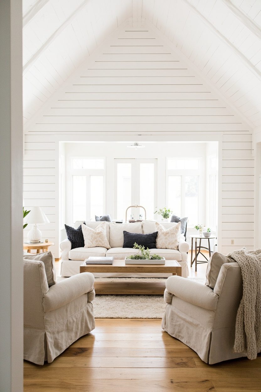 Cozy A‑Frame Paneling