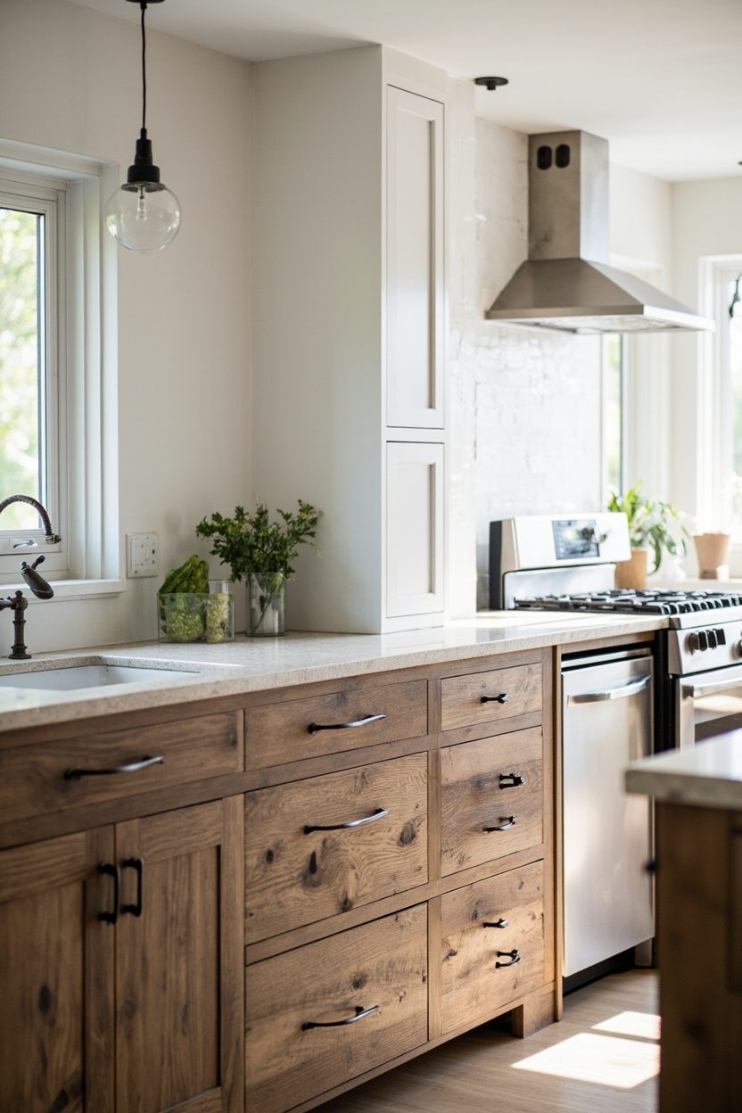 Deep drawers replace uppers