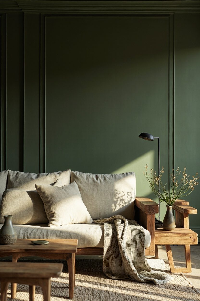 Mossy Green Walls