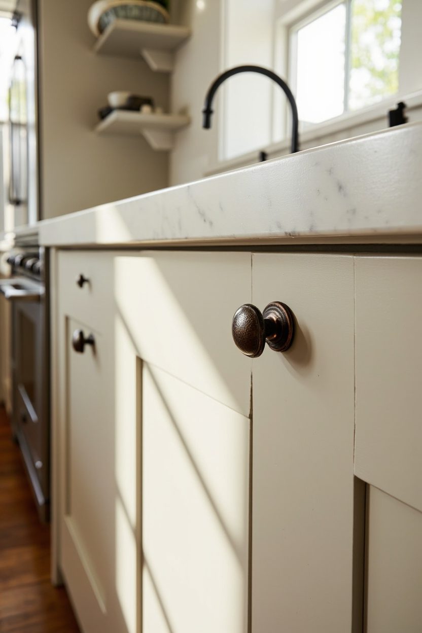 Oil-Rubbed Bronze Cup Pulls