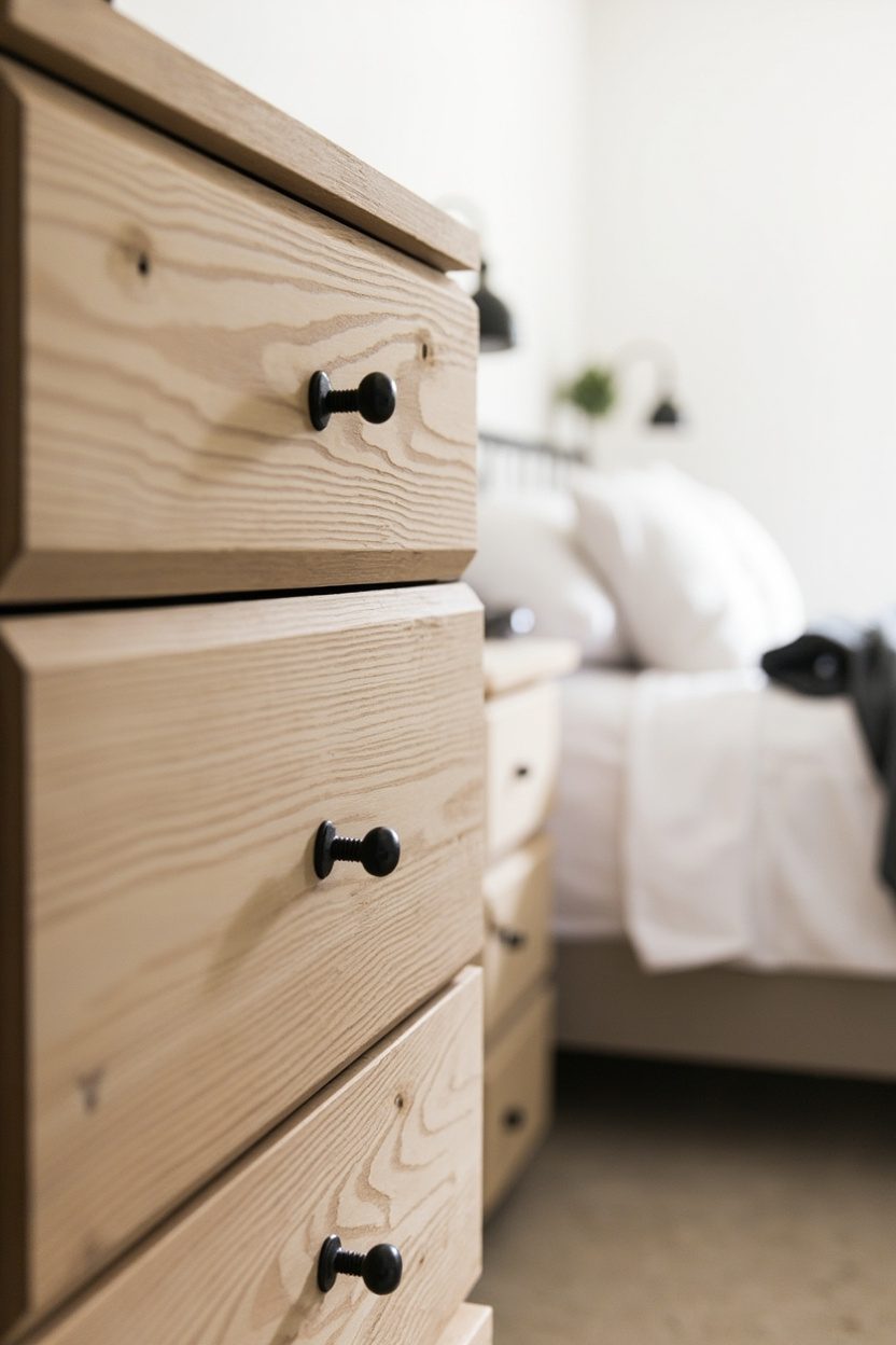 Shaker Dressers With Iron Pulls