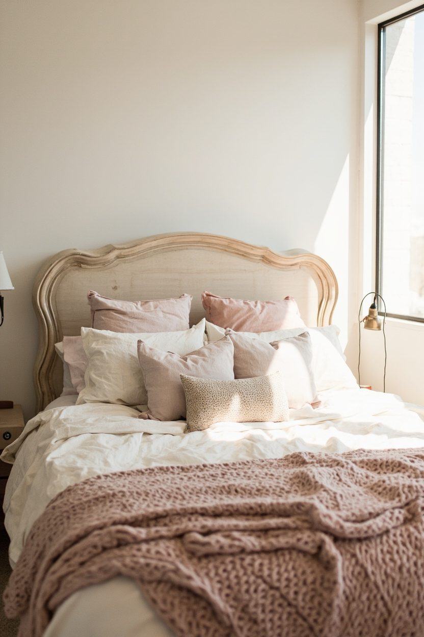 Soft Neutrals with Blush Accents