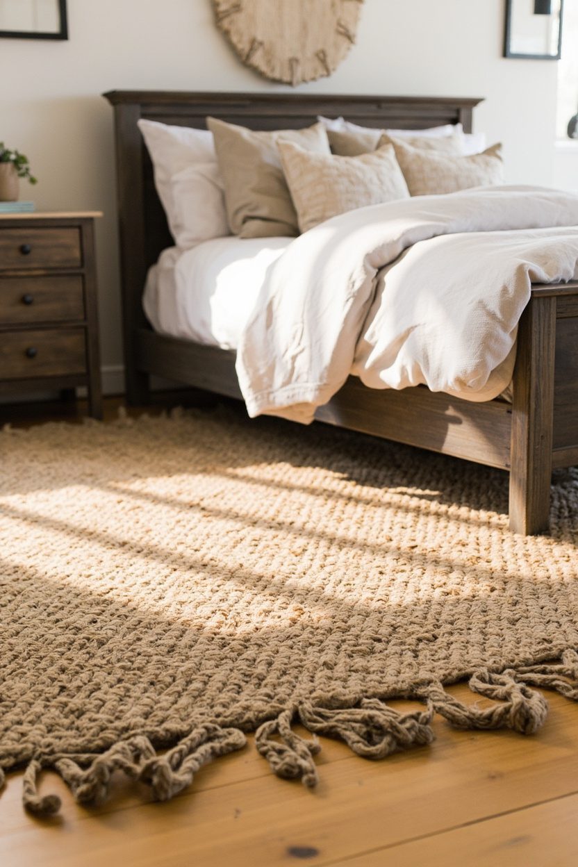 Textured Jute Rug