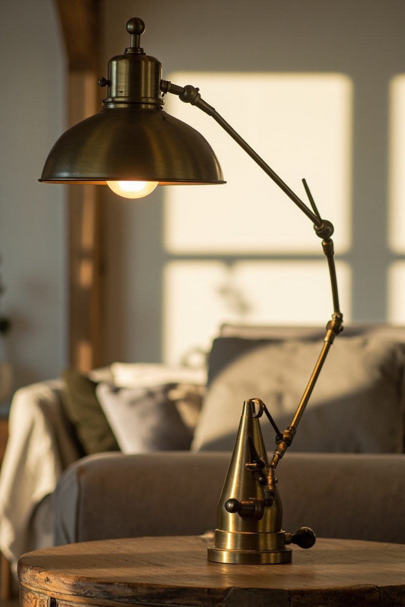 Vintage-Style Brass Lamps Cheap