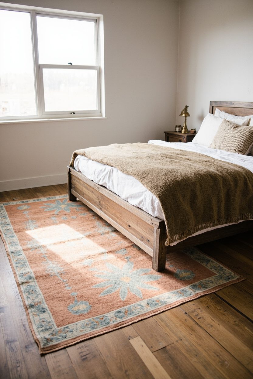 Vintage rugs that ground rentals
