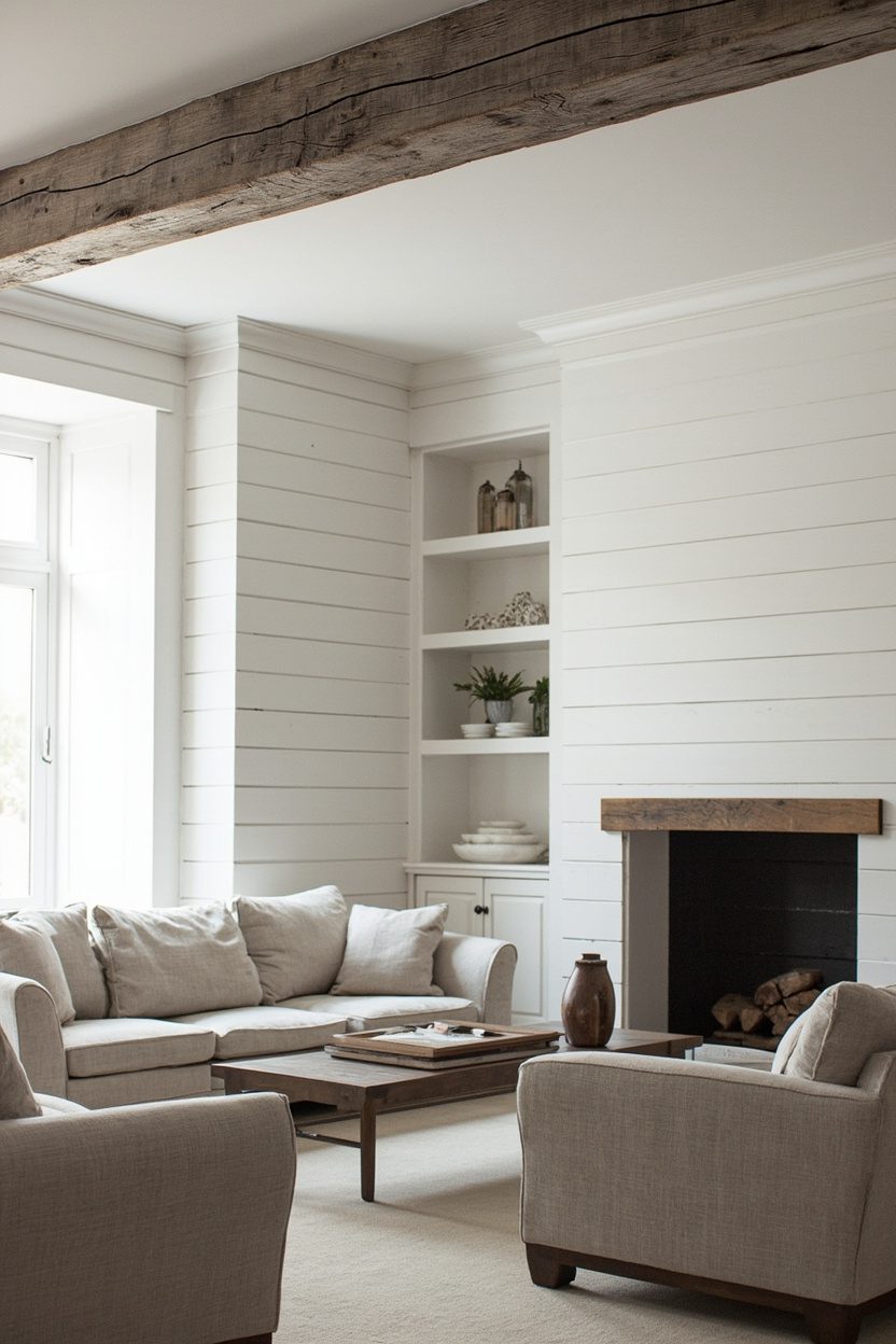 Weathered Oak Mantels