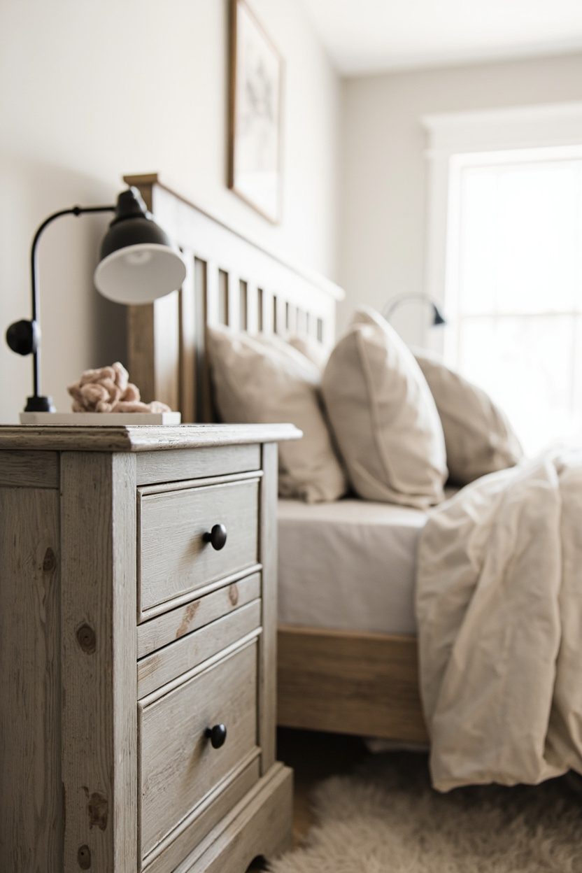 Weathered Pine Nightstands