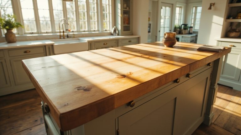 farmhouse butcher block kitchen Design Trends