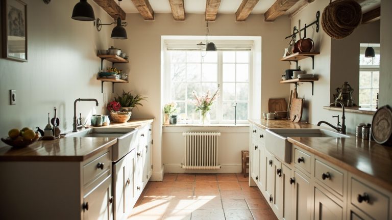 farmhouse galley kitchen Design Trends