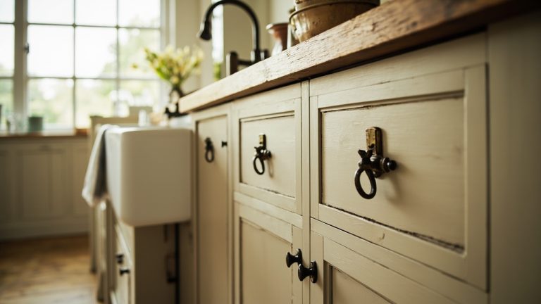 farmhouse kitchen vintage hardware Design Trends